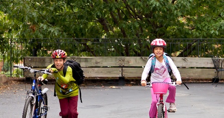 CUSD Students Made the Healthy Choice By Walking and Biking to School